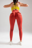 Power Hungry Back Pockets Yoga Leggings -  - Leggings