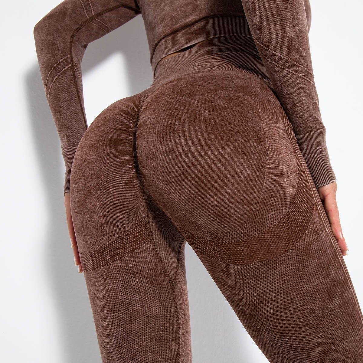 Good Mood Scrunch Butt Yoga Leggings -  - Leggings