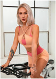 High Waist Best Sets With Sexy Bra and Shorts -  - Sets