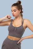 Superfit breathable Sexy Seamless Sports Bra