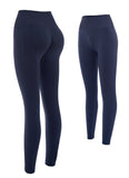 Determined Goddess High Waist Yoga Leggings -  - Leggings