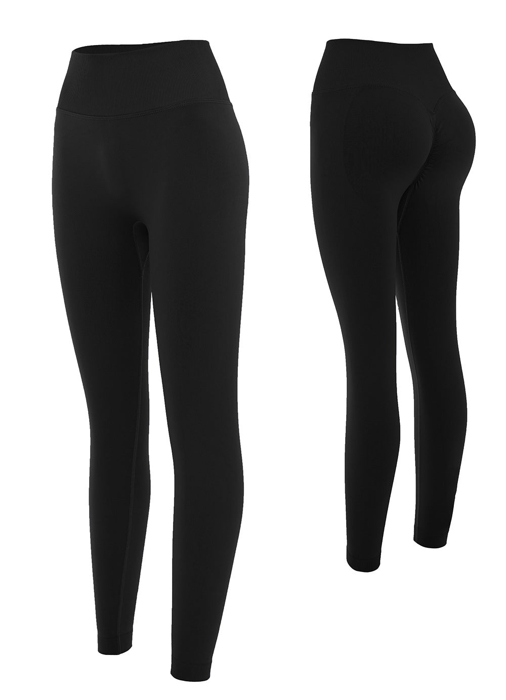 Determined Goddess High Waist Yoga Leggings -  - Leggings