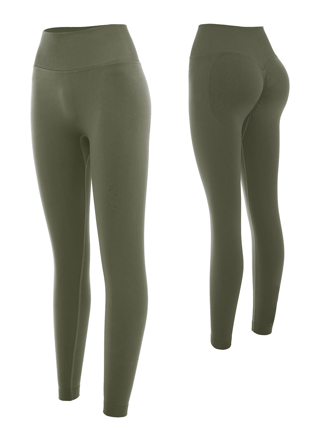 Determined Goddess High Waist Yoga Leggings -  - Leggings