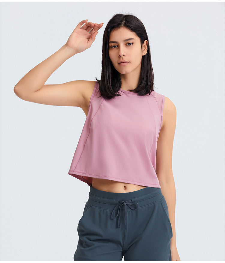 Studio Time Yoga Crop Top -  - CROP TANKS