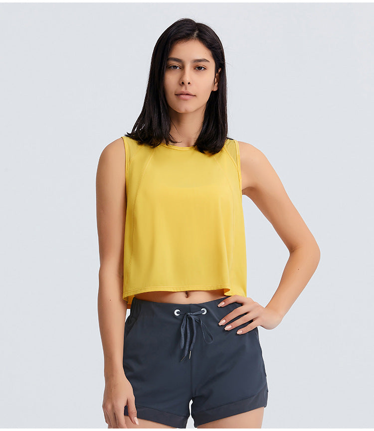 Studio Time Yoga Crop Top -  - CROP TANKS