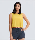 Studio Time Yoga Crop Top -  - CROP TANKS