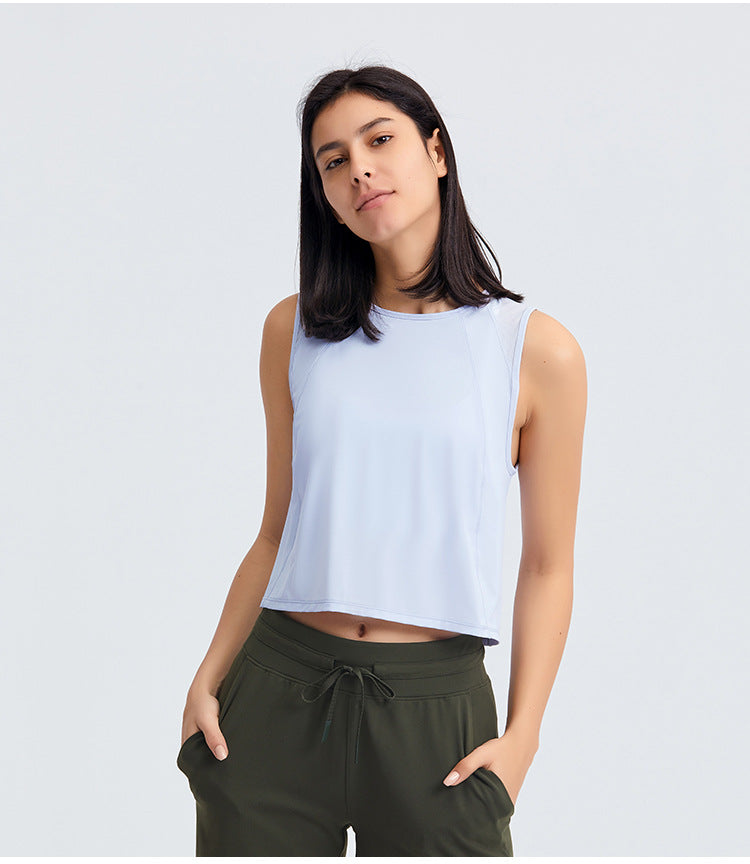 Studio Time Yoga Crop Top -  - CROP TANKS