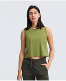Studio Time Yoga Crop Top -  - CROP TANKS