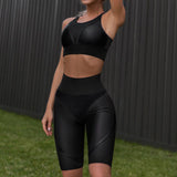 YOGA SET CLOTHING SHORT FITNESS -  - Sets