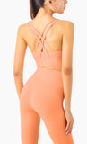 BELT LACE RIBBED BRA -  - Bras