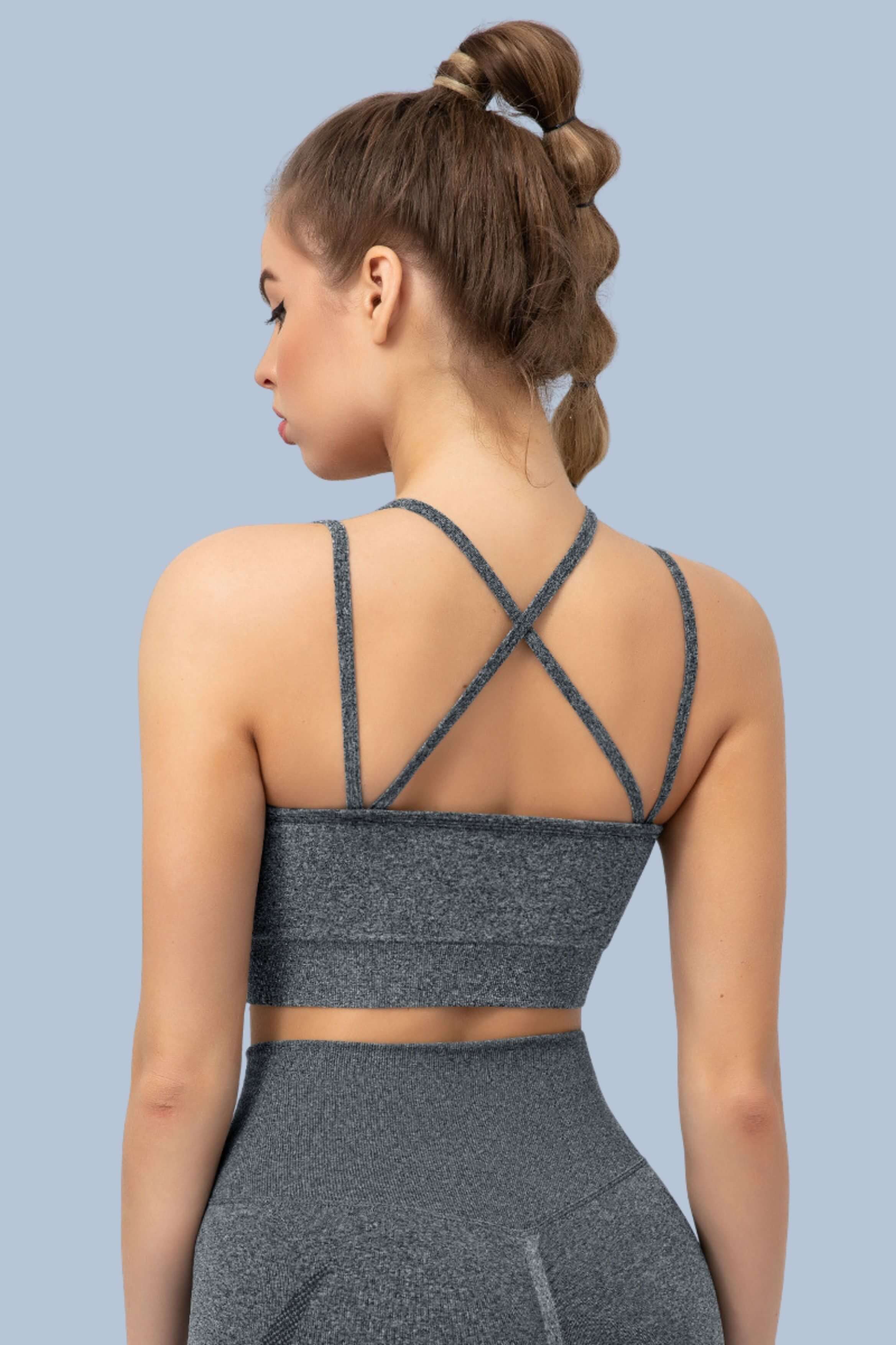 Superfit breathable Sexy Seamless Sports Bra