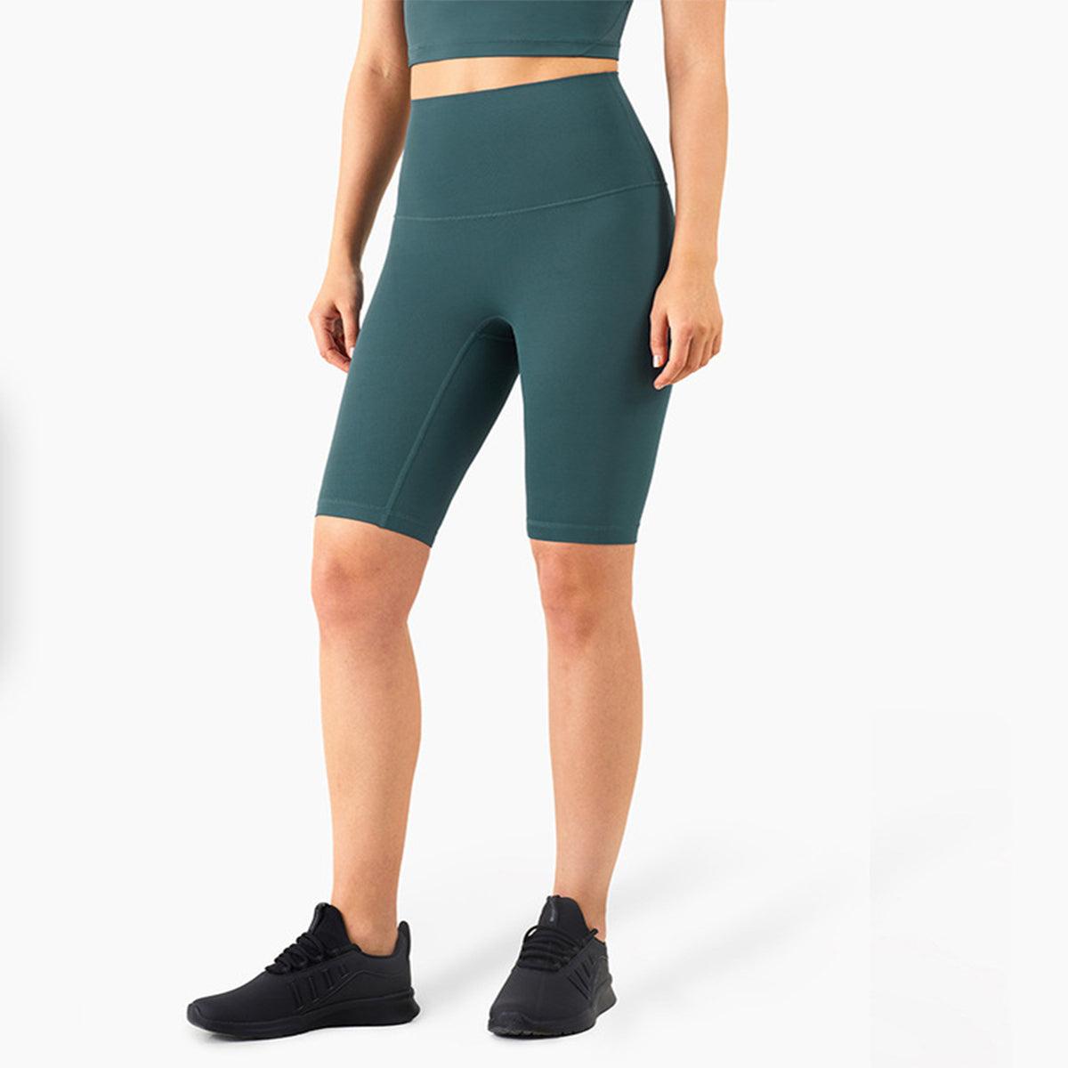 YOGA FITNESS BIKER SHORTS -  - Shorts