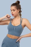 Superfit breathable Sexy Seamless Sports Bra