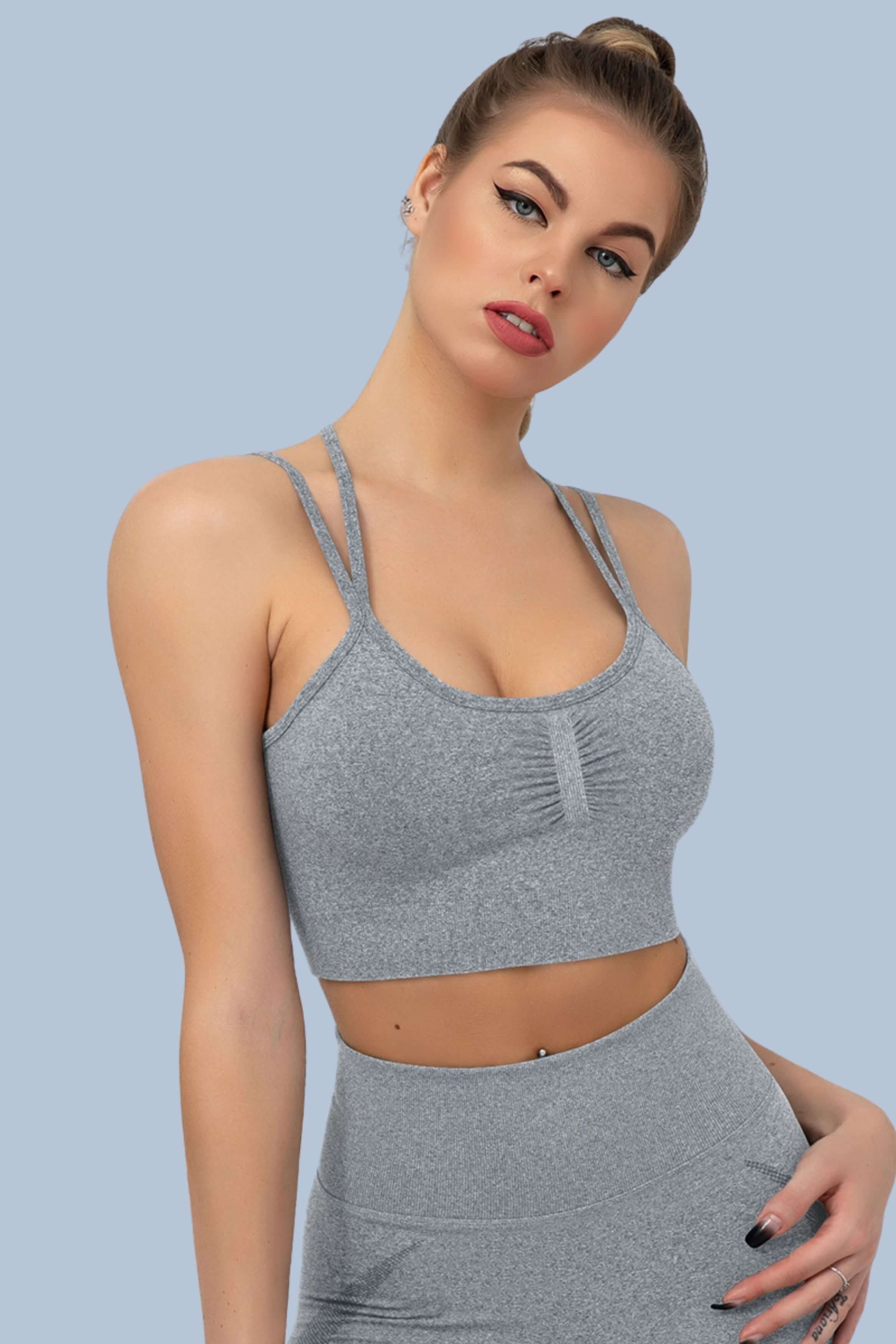 Superfit breathable Sexy Seamless Sports Bra