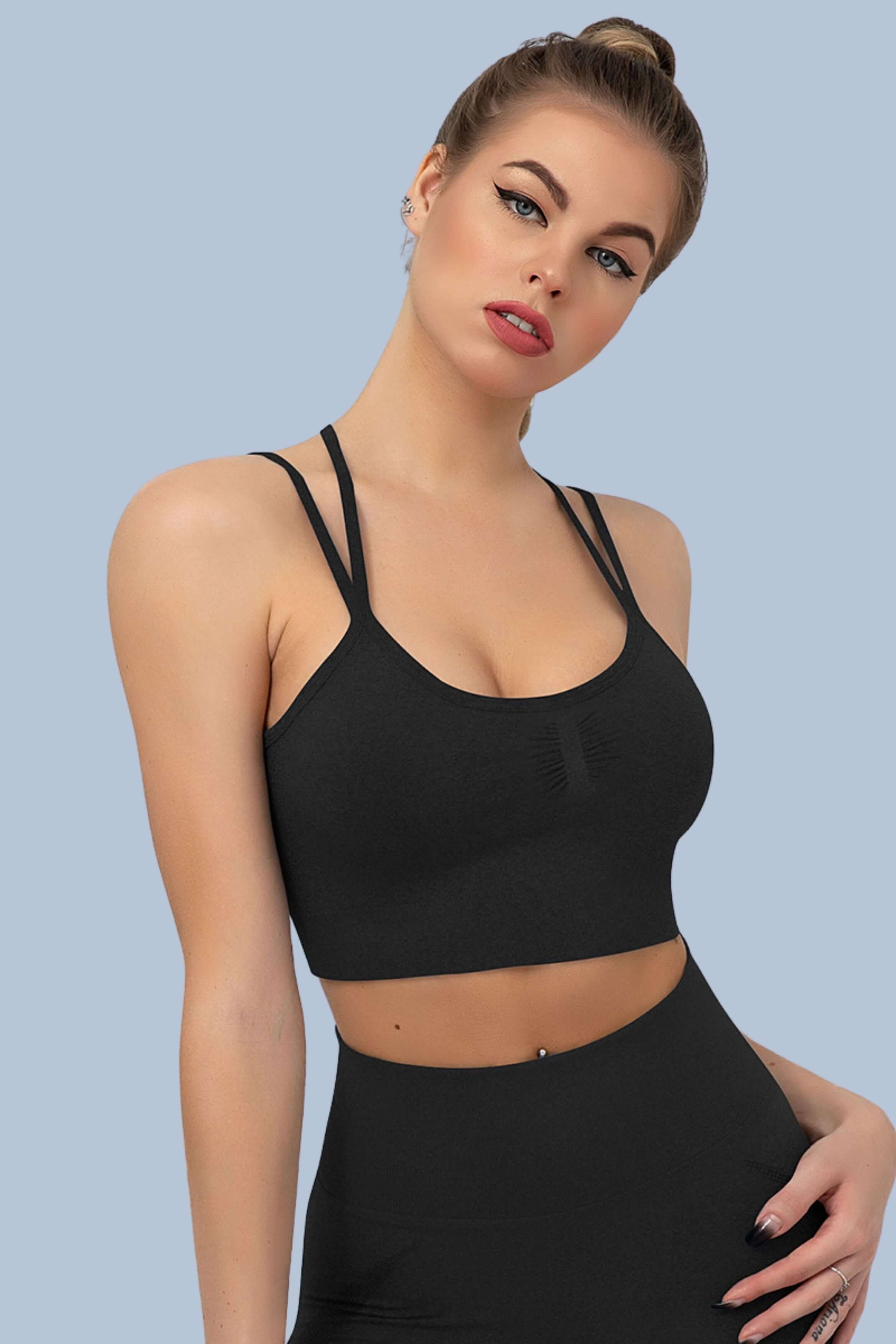 Superfit breathable Sexy Seamless Sports Bra
