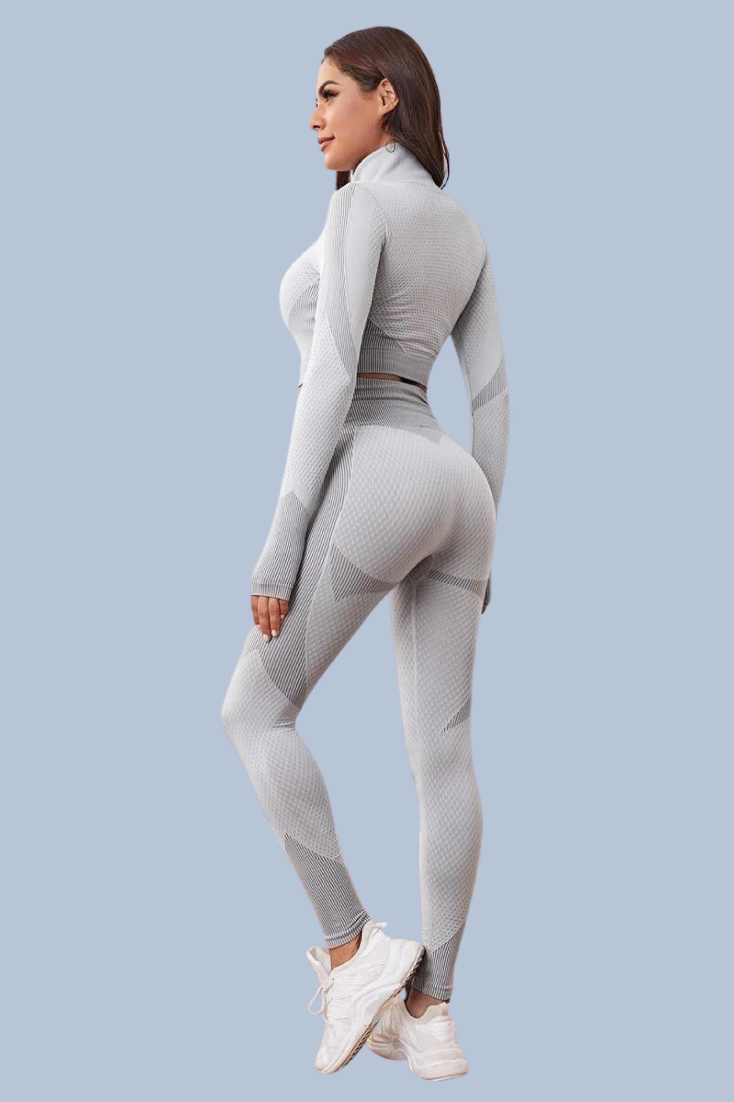 Workout Outfit 3 Piece Seamless Stretch suits