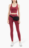 Women Shockproof Sexy V Neck Backless Gym Sport -  - Bras