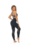 Women's Mesh Hollow Sports Tights & Leggings -  - Leggings
