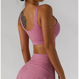 Wholesale Fitness Seamless Yoga Set