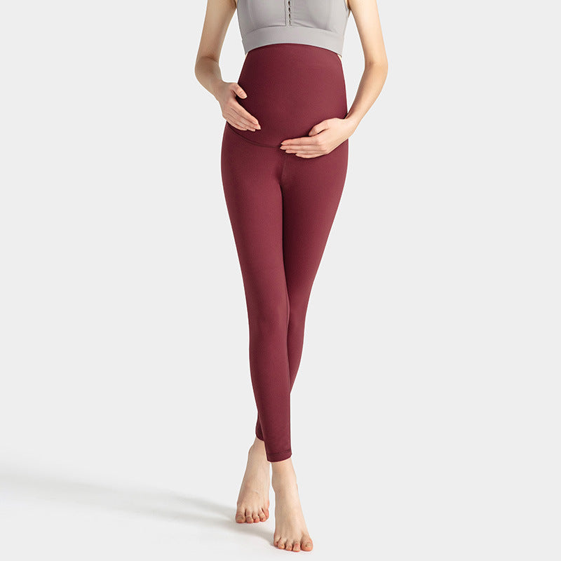 Buttery Soft Fabric Maternity Leggings -  - Leggings
