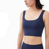 Slight Support Naked feeling U Neck Sports Bra -  - Bras