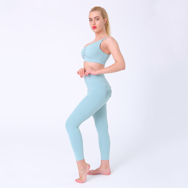 Inspired Butt Lifting High Waist Yoga Leggings -  - Leggings