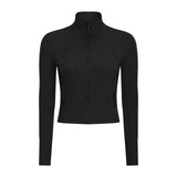 Just A Winner Long Sleeve Fitness Jacket -  - CROP TANKS