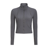 Just A Winner Long Sleeve Fitness Jacket -  - CROP TANKS