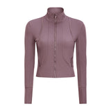 Just A Winner Long Sleeve Fitness Jacket -  - CROP TANKS