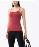 Feeling Motivated Y-back Fitness Tank Top -  - CROP TANKS