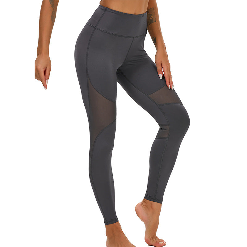 Women's Mesh Hollow Sports Tights & Leggings -  - Leggings