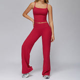 Wholesale Yoga Sports Vest With long Trousers Set