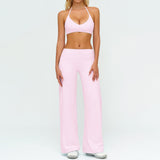 Wholesale Brushed  bra &pants Yoga Set