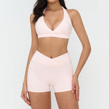 Wholesale Zip Neck Yoga Set