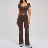 Wholesale Women's Compression Running Activewear Set