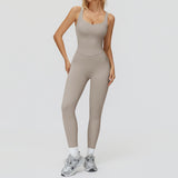 Wholesale Slim Yoga Long Jumpsuit