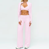 Wholesale Brushed Yoga Set