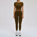 Wholesale Women's Seamless Athleisure Activewear Set