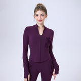 Wholesale Zip Fitness Jacket