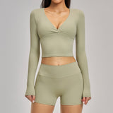 Wholesale Women's Minimal Style Activewear Set