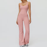 Wholesale Flared Yoga Jumpsuit