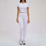 Wholesale Women's Ribbed Athleisure Activewear Set