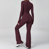 Wholesale Zip Yoga Jumpsuit