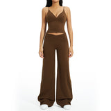 Wholesale Women's Seamless Ribbed Activewear Set