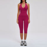 Wholesale Women's Sculpt Core Activewear Set - Vest + Mid