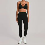 Wholesale Contrast Yoga Set