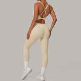 Wholesale Adjustable Yoga Jumpsuit Set