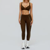 Wholesale Hollow Back Yoga Set