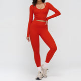 Wholesale Open Back Yoga Set