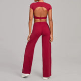 Wholesale Open Back Yoga Set